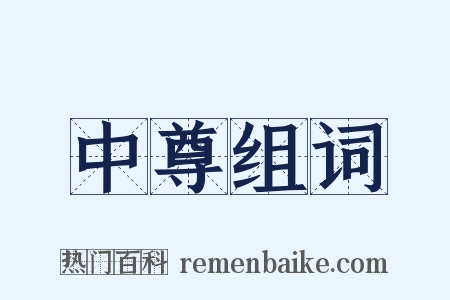 中尊组词是什么意思的图片